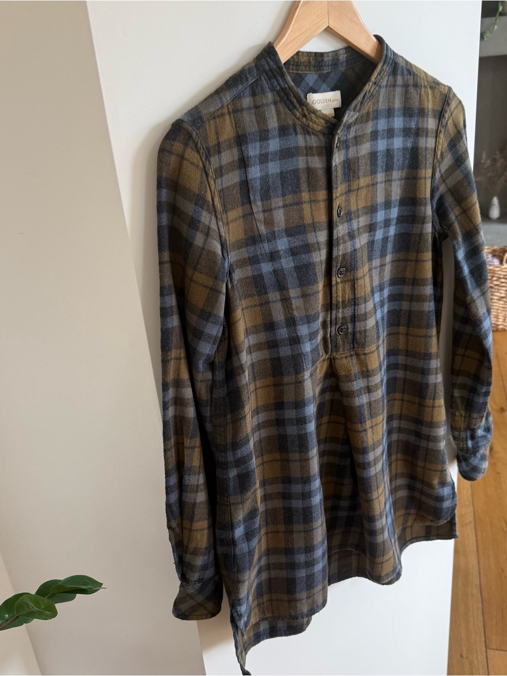Aritzia flannel plaid tunic, XXS - Picture 5 of 13